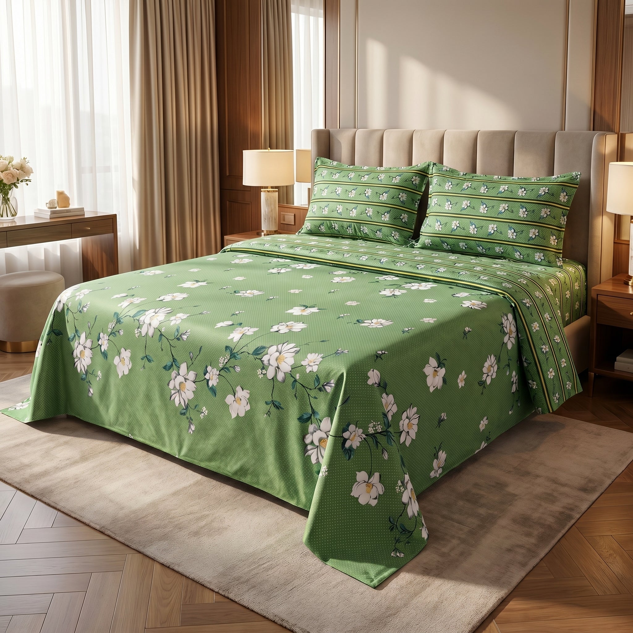 JASMINE BEDSHEET SET 3 PCS
