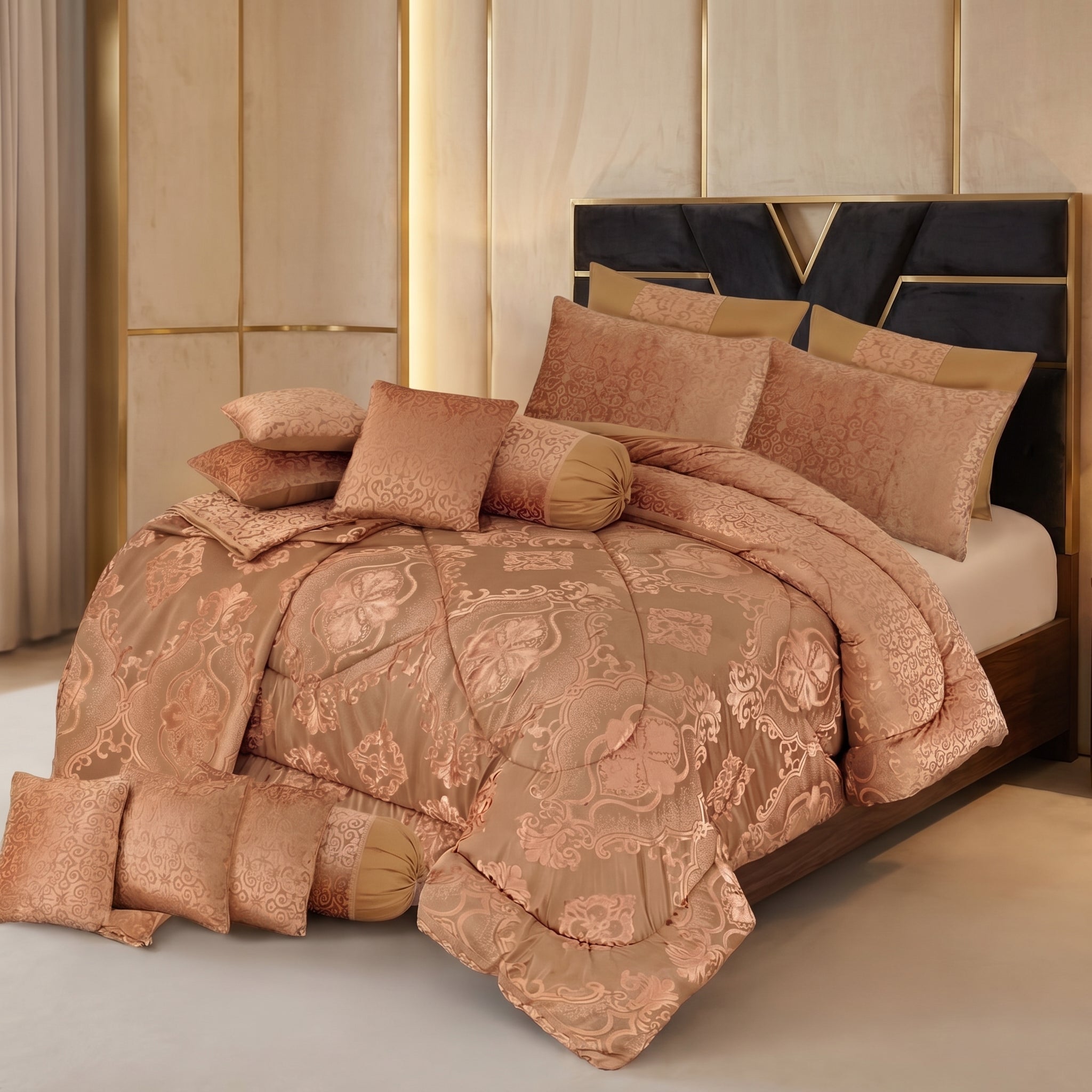 BLUSH ROYAL BRIDAL SET - 14 PCS