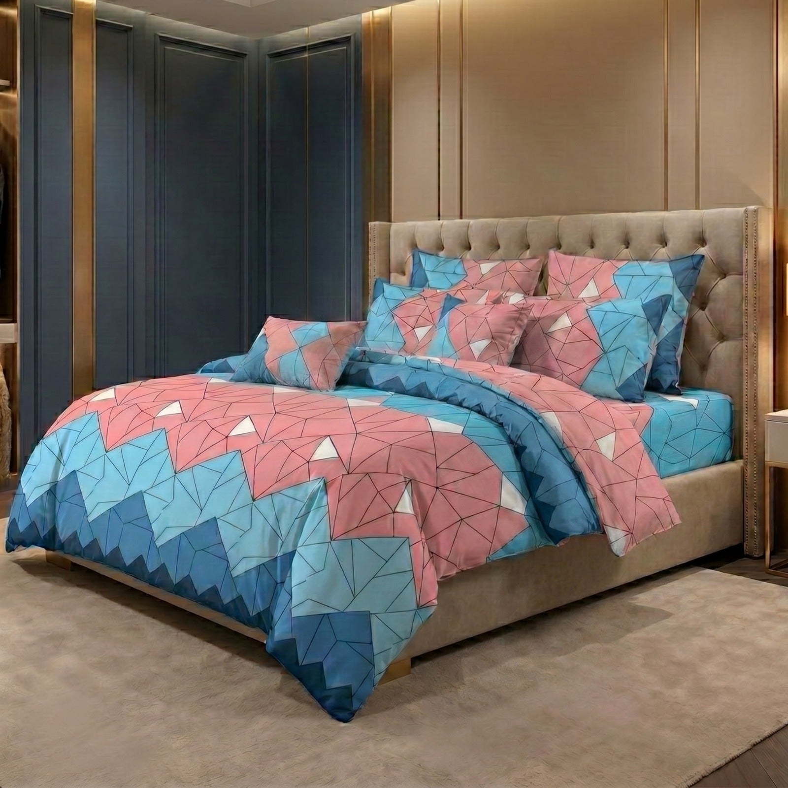 COMFORTER SET 7 PCS