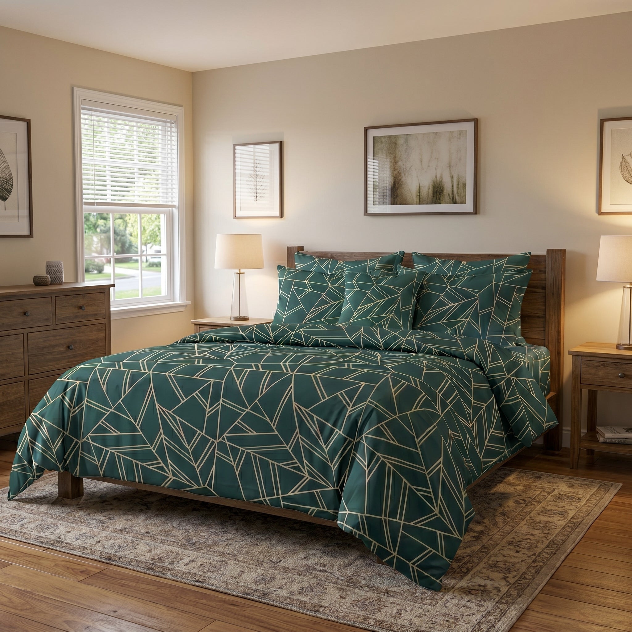 COMFORTER SET 7 PCS