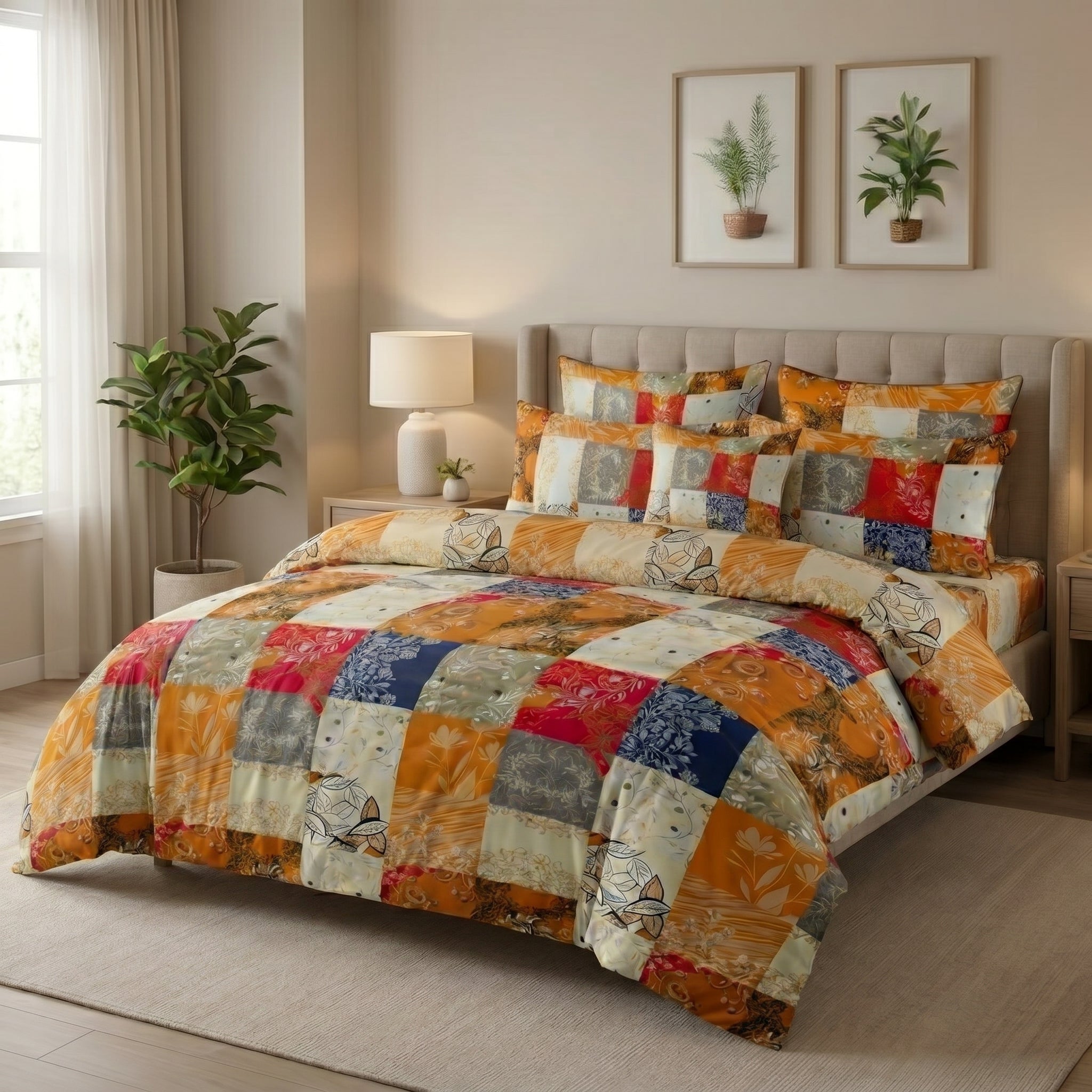 COMFORTER SET 7 PCS